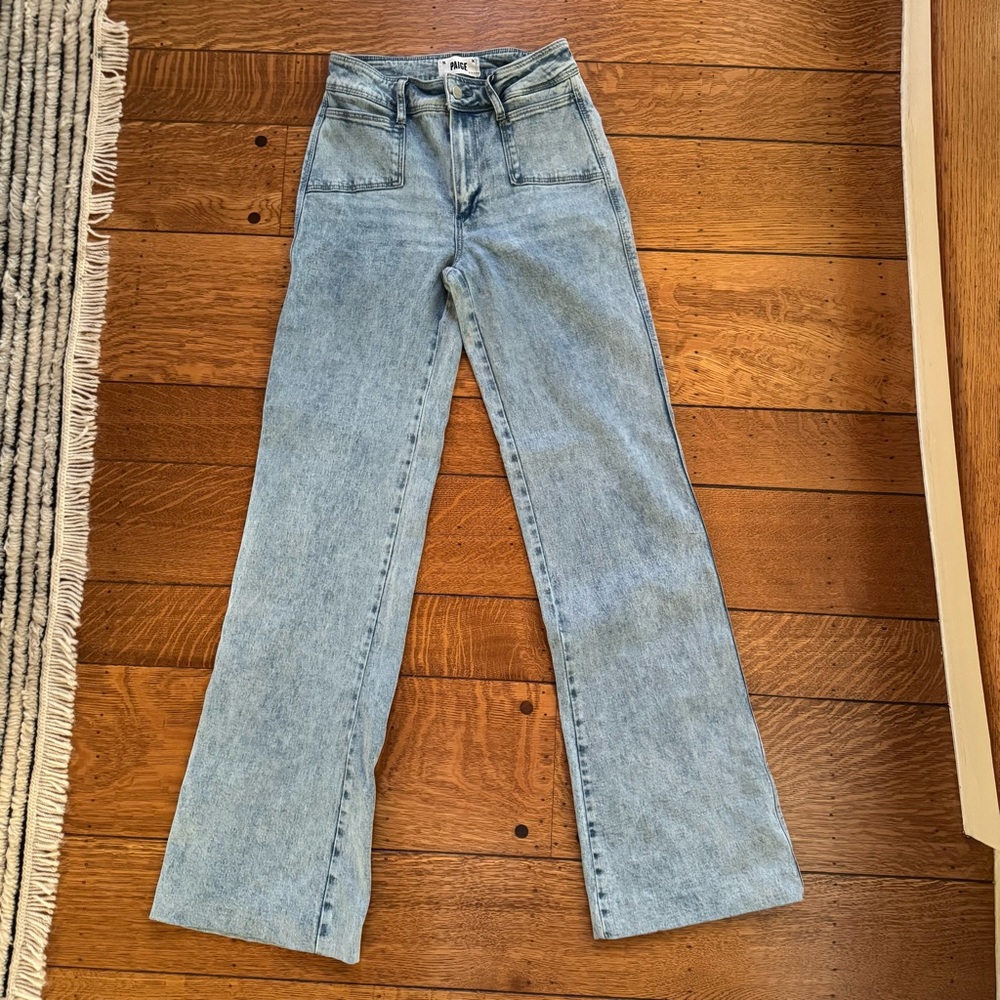 PAIGE Leenah Patched Pocket Jeans